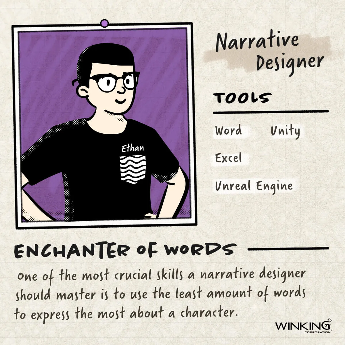 Narrative Designer - Ethan