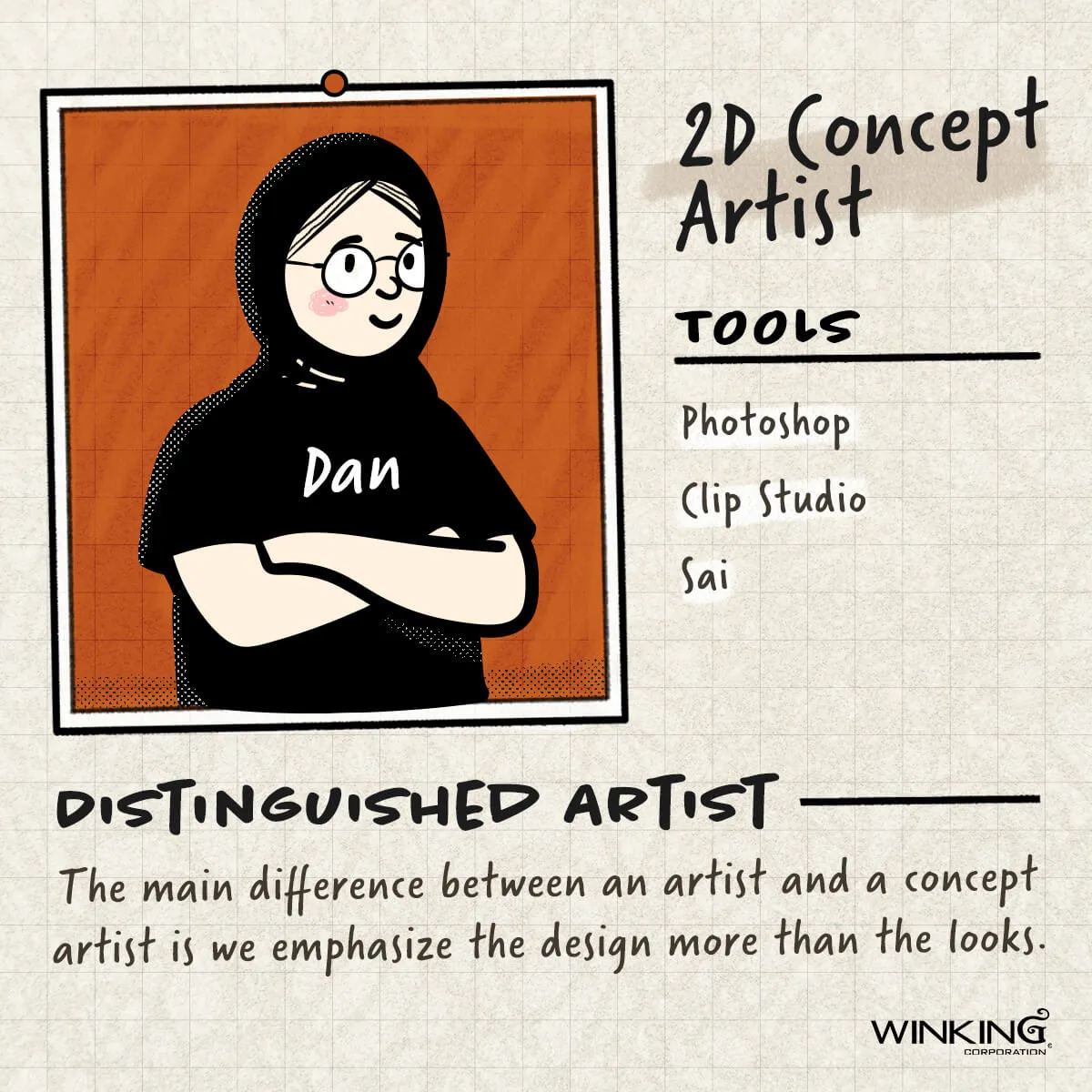 2D Concept Artist - Dan